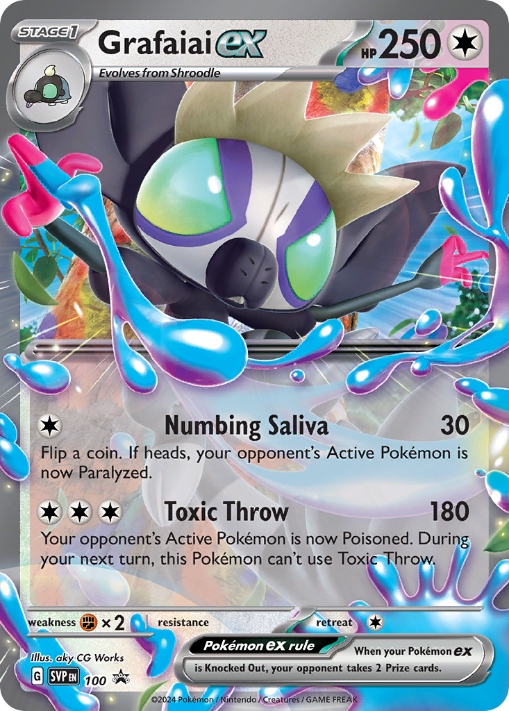 100/215 [PR-SV] Grafaiai ex - Promo