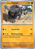 101/191 [SSP] Paldean Tauros - Uncommon