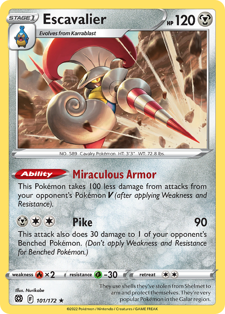 101/172 [BRS] Escavalier - Rare
