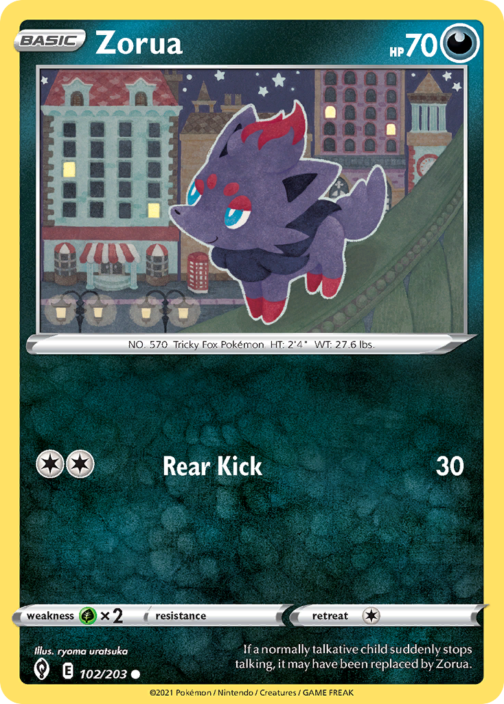 102/203 [EVS] Zorua - Common