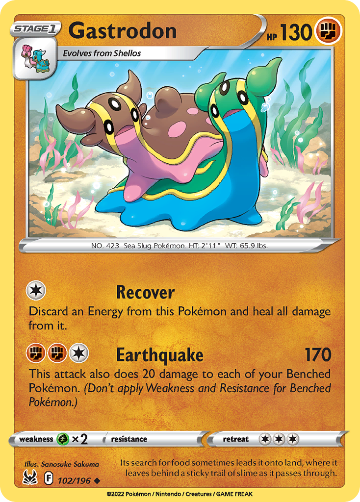 102/196 [LOR] Gastrodon - Uncommon