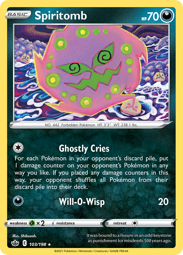 103/198 [CRE] Spiritomb - Rare