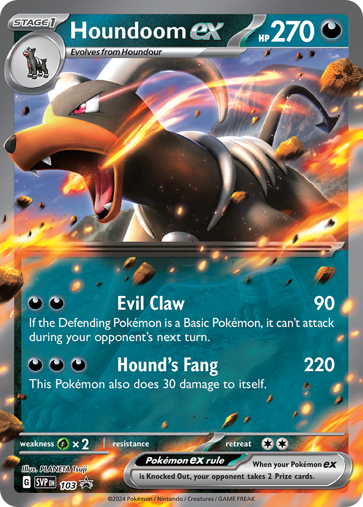 103/215 [PR-SV] Houndoom ex - Promo