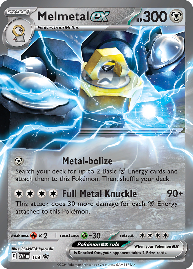 104/215 [PR-SV] Melmetal ex - Promo
