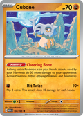 104/165 [SV3PT5] Cubone - Common
