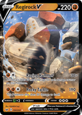 104/202 [SSH] Regirock V - Rare Holo V