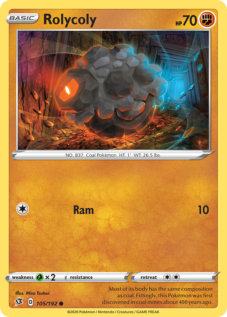 105/192 [RCL] Rolycoly - Common