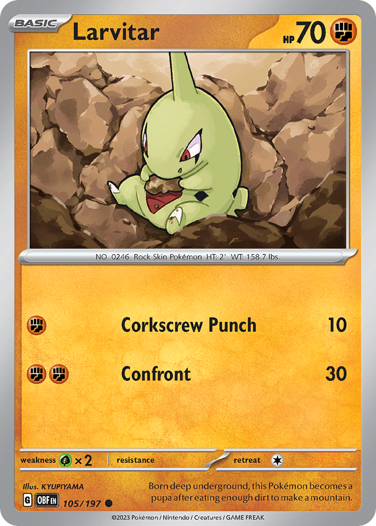 105/197 [SV3] Larvitar - Common