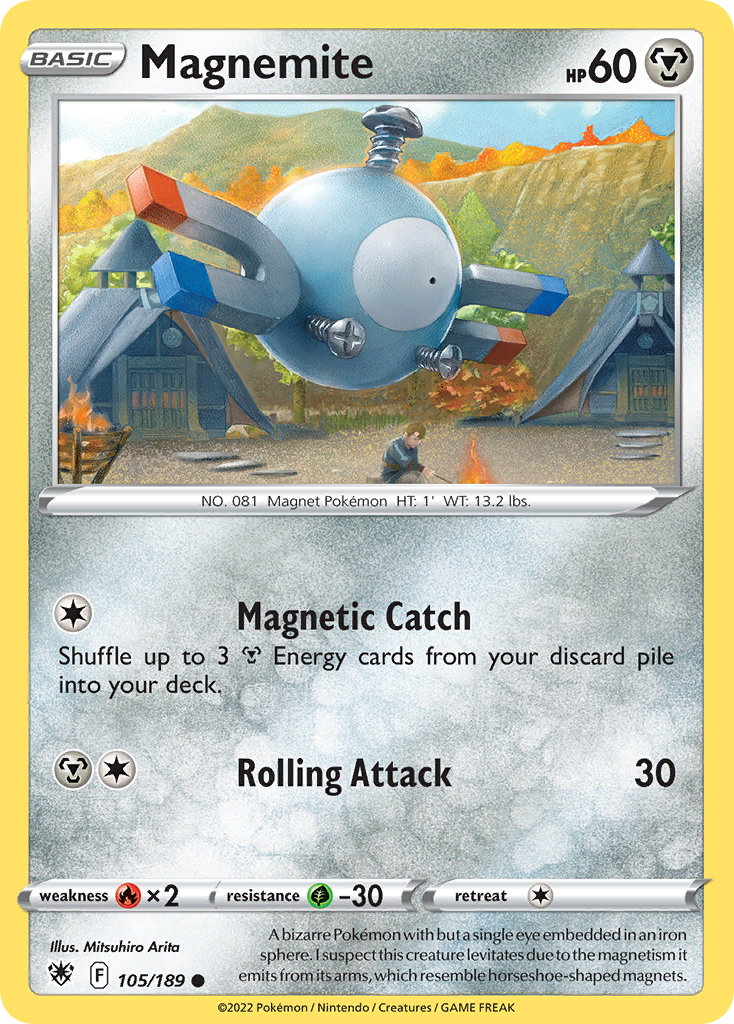 105/189 [ASR] Magnemite - Common