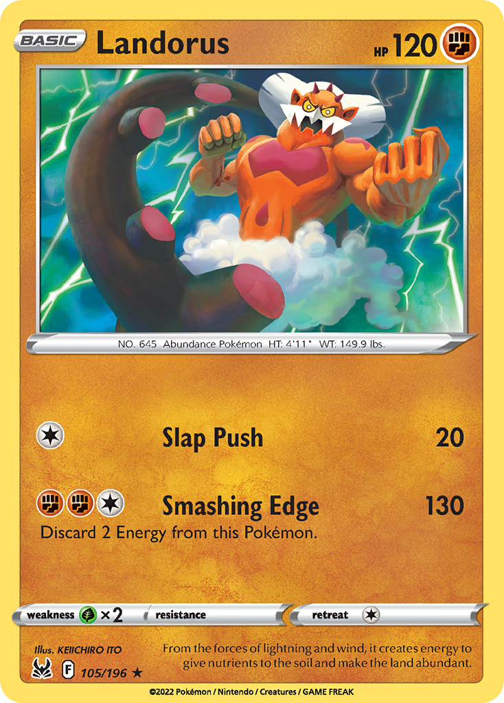 105/196 [LOR] Landorus - Rare
