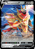 105/172 [BRS] Zamazenta V - Rare Holo V