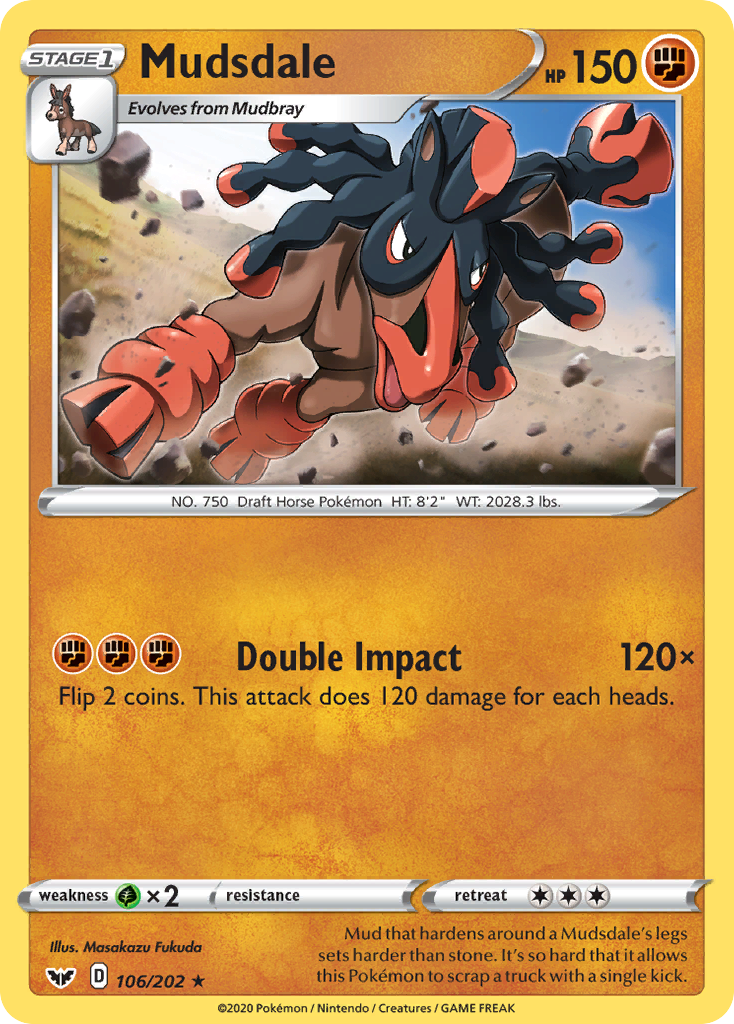 106/202 [SSH] Mudsdale - Rare