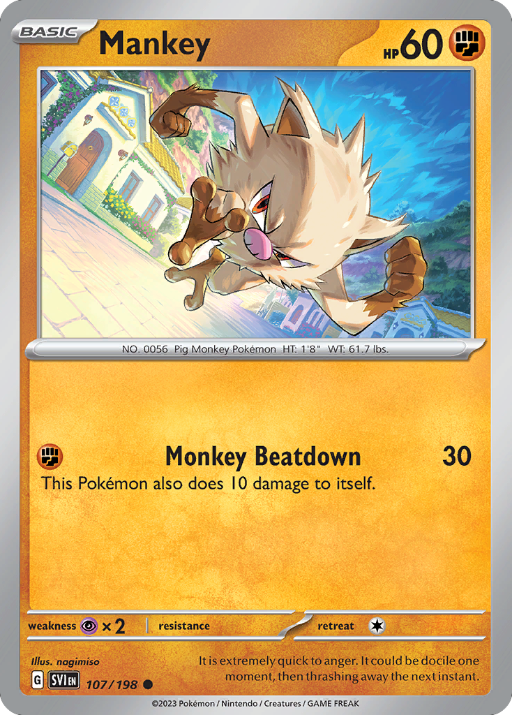 107/198 [SV1] Mankey - Common