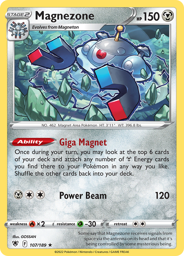 107/189 [ASR] Magnezone - Rare Holo