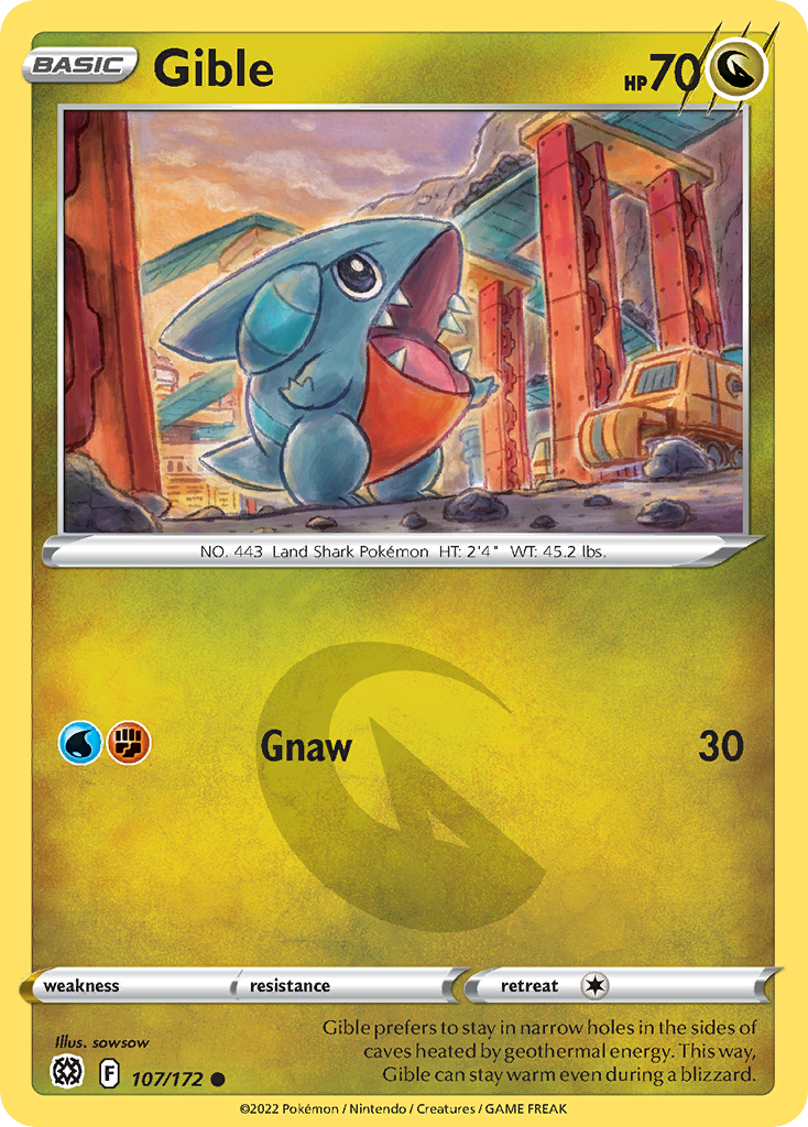 107/172 [BRS] Gible - Common
