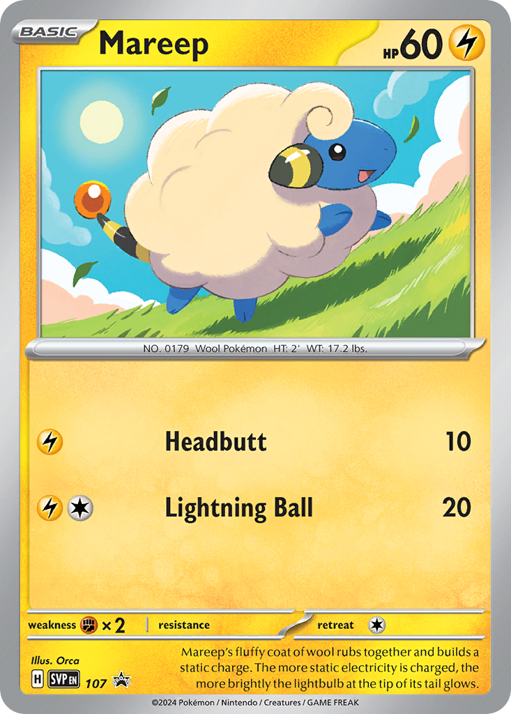 107/215 [PR-SV] Mareep - Promo