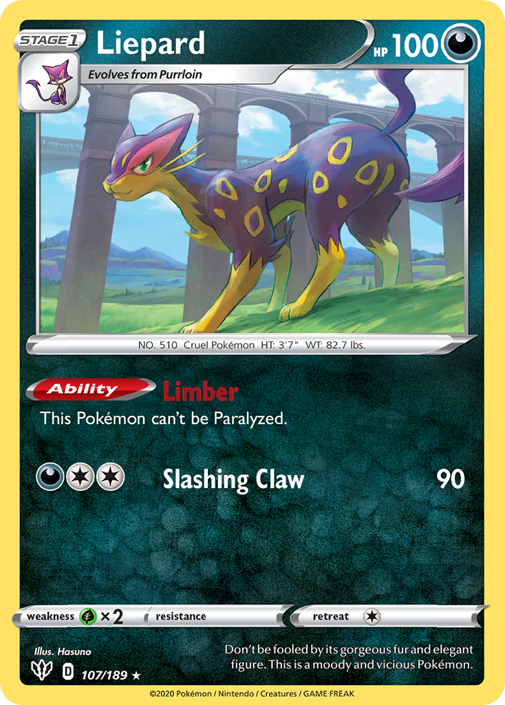 107/189 [DAA] Liepard - Rare