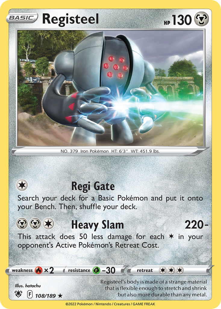 108/189 [ASR] Registeel - Rare