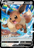 108/159 [CRZ] Eevee V - Rare Holo V