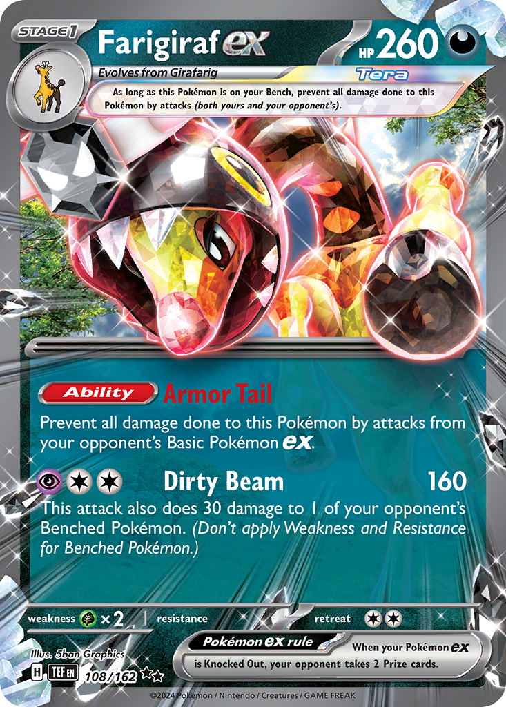108/162 [TEF] Farigiraf ex - Double Rare