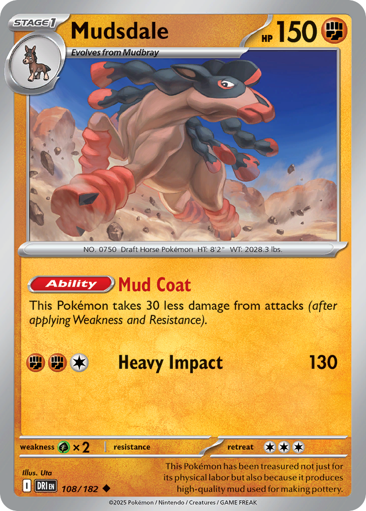 108/182 [DRI] Mudsdale - Uncommon