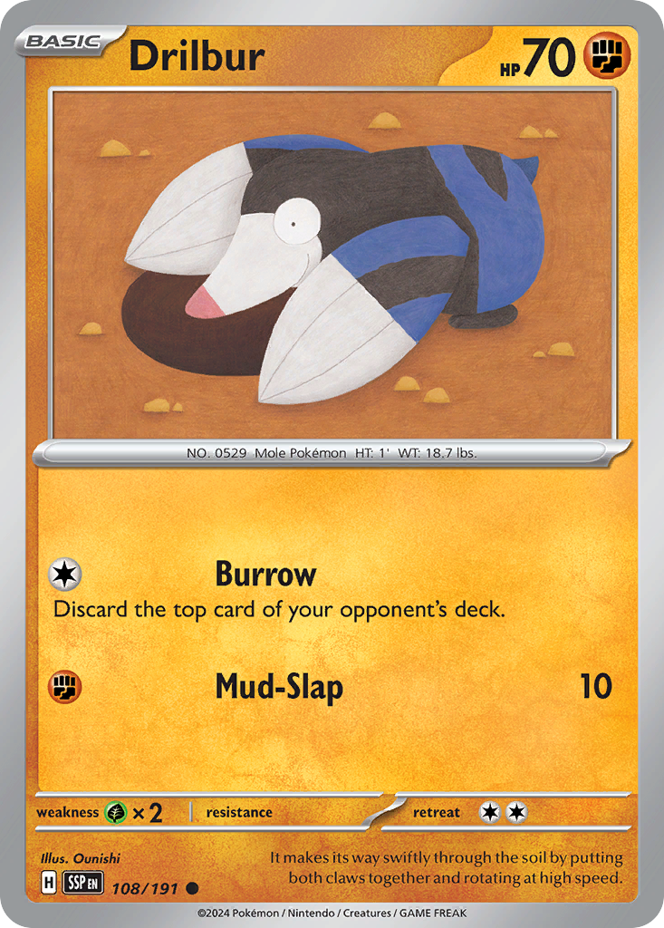 108/191 [SSP] Drilbur - Common