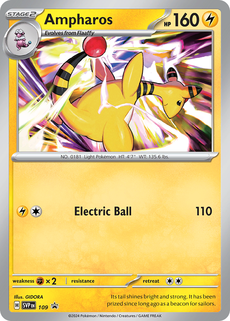 109/215 [PR-SV] Ampharos - Promo