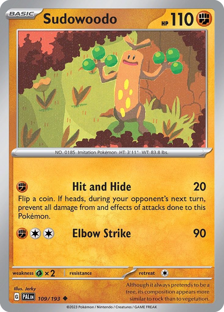 109/193 [SV2] Sudowoodo - Uncommon