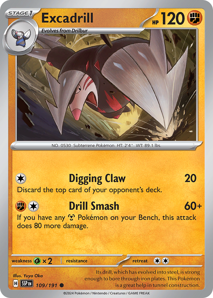 109/191 [SSP] Excadrill - Common