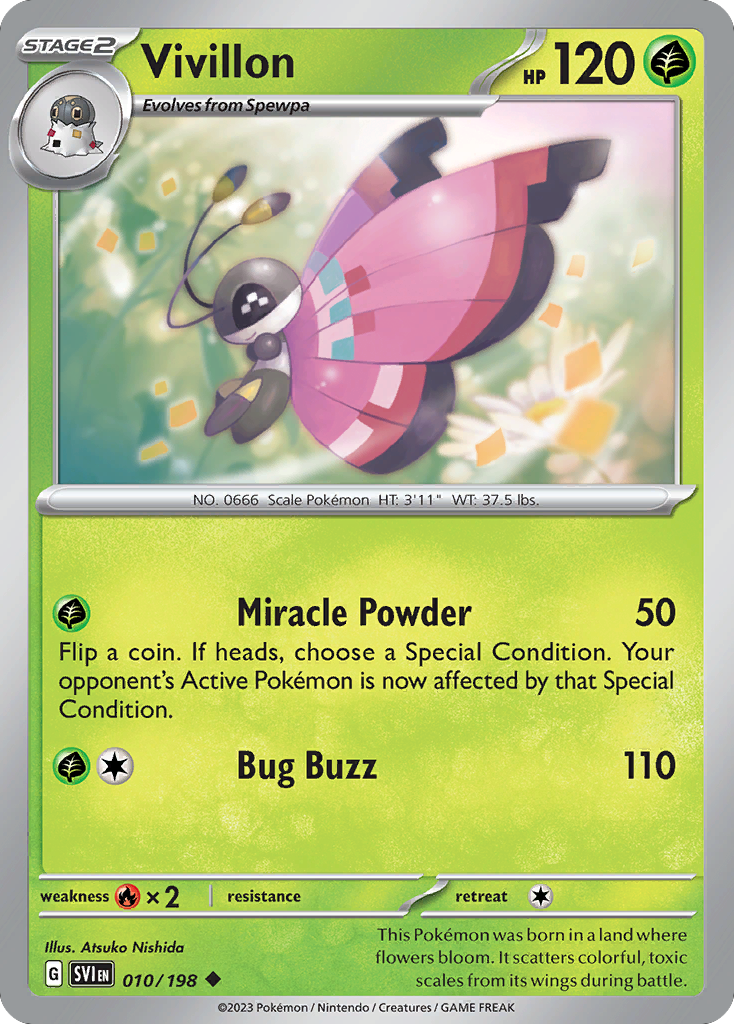 10/198 [SV1] Vivillon - Uncommon