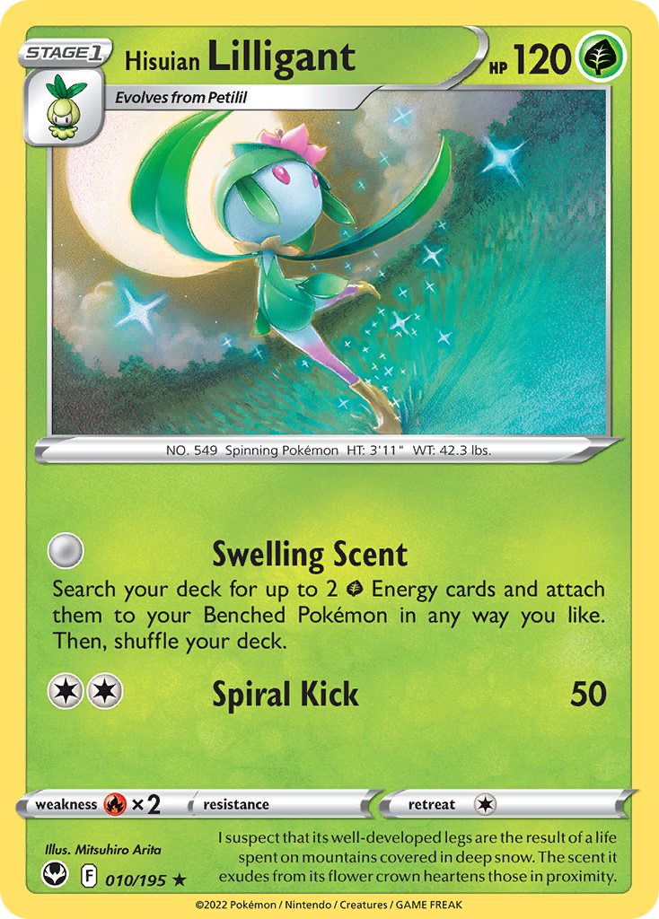 10/195 [SIT] Hisuian Lilligant - Rare