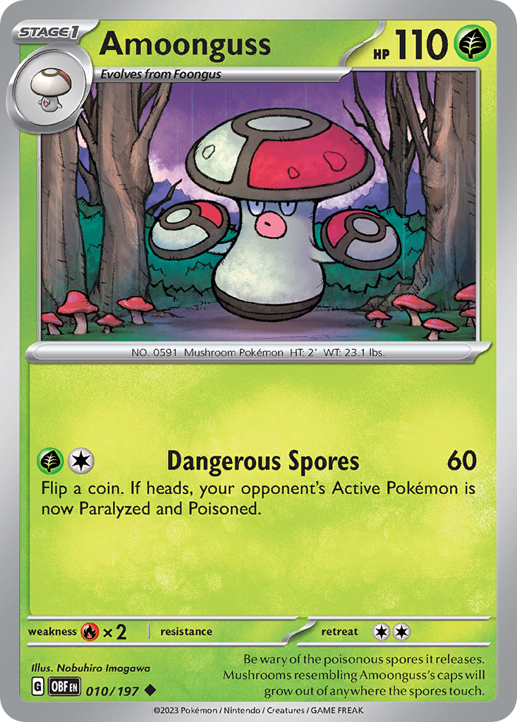 10/197 [SV3] Amoonguss - Uncommon