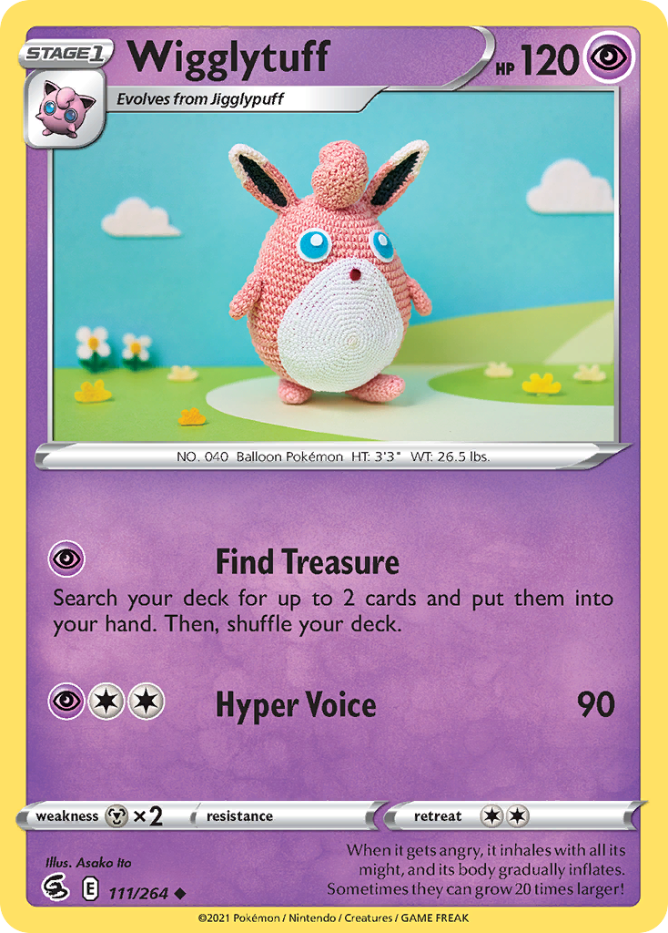 111/264 [FST] Wigglytuff - Uncommon