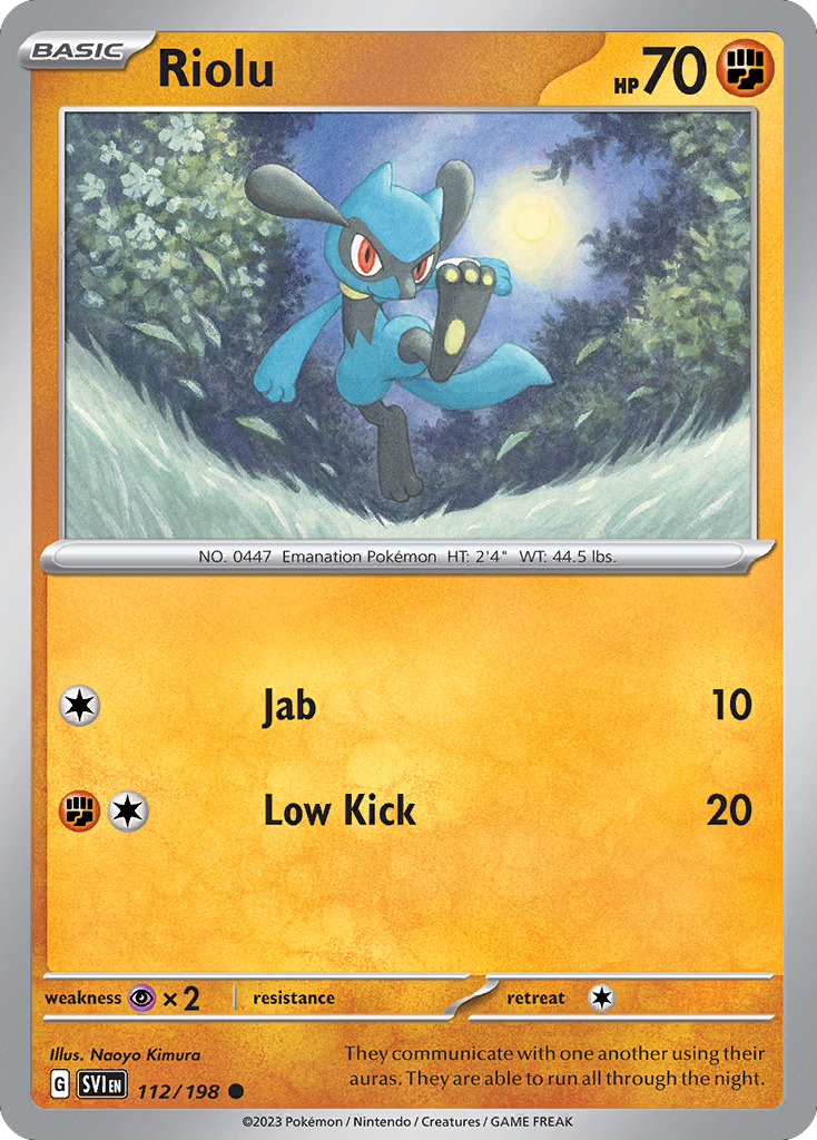 112/198 [SV1] Riolu - Common