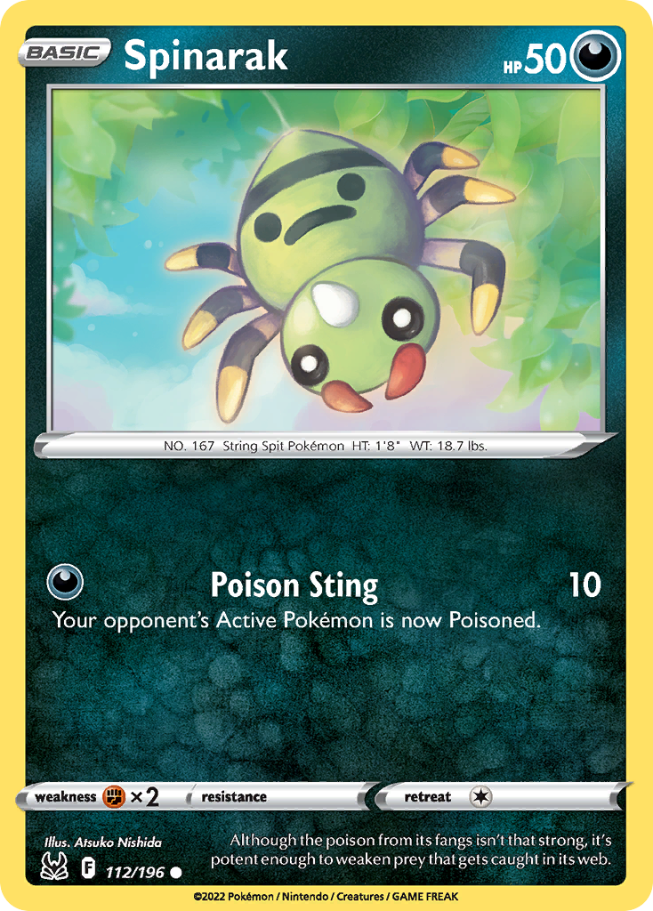 112/196 [LOR] Spinarak - Common