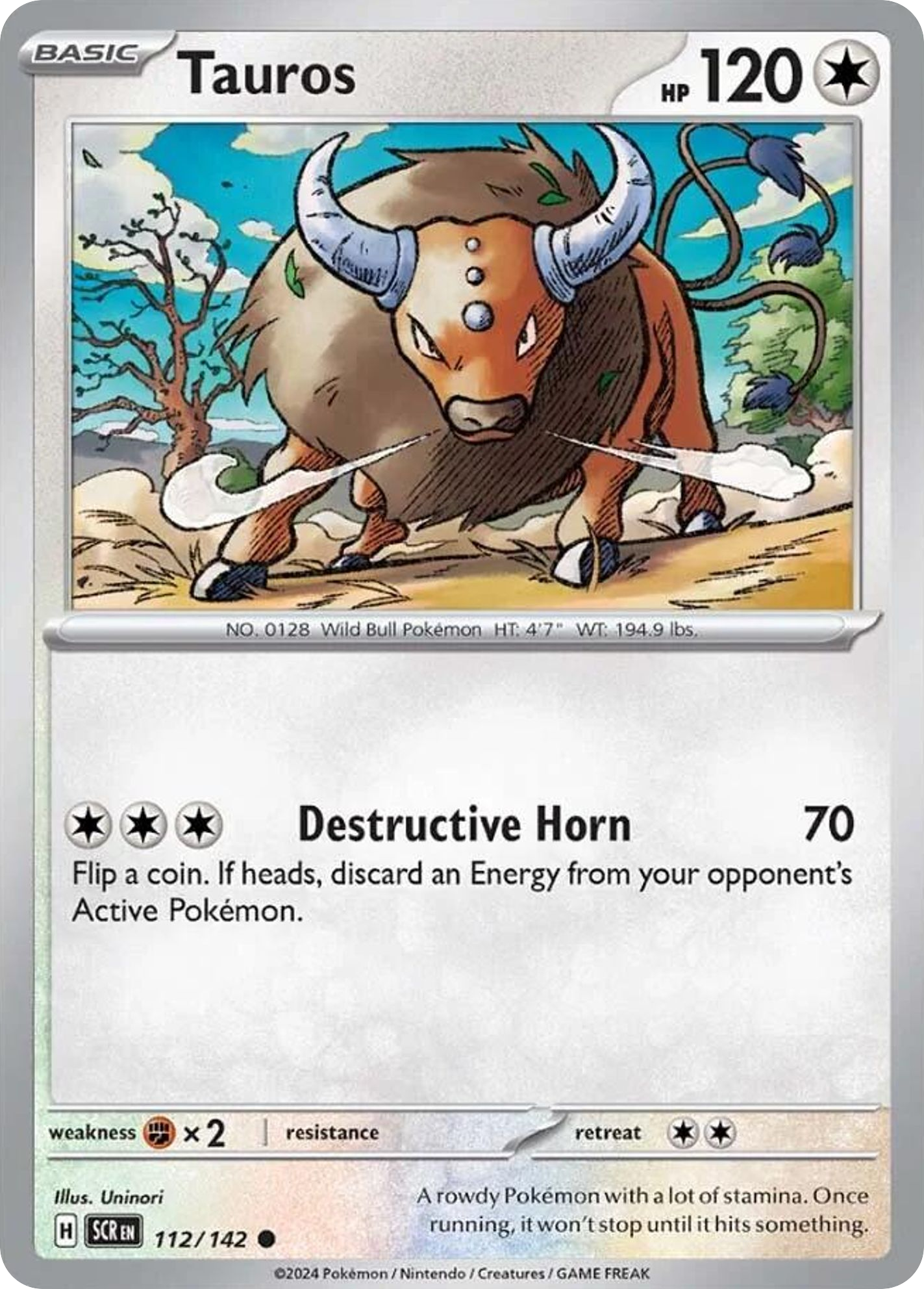 112/142 [SCR] Tauros - Common