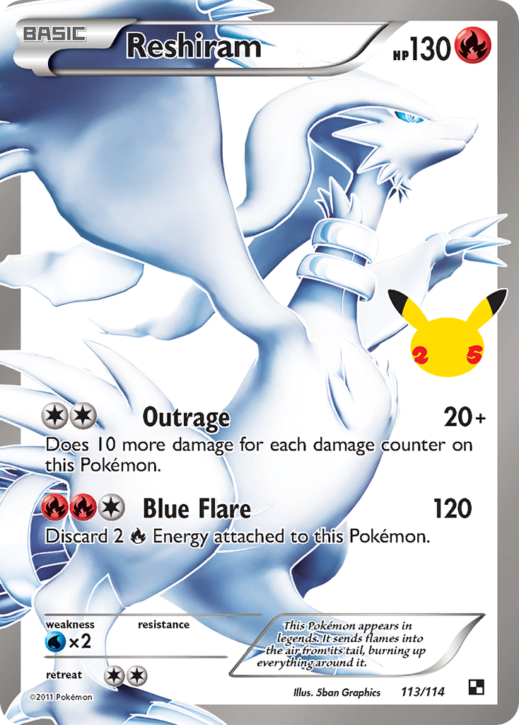 113/25 [CEL] Reshiram - Classic Collection