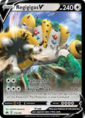 113/159 [CRZ] Regigigas V - Rare Holo V