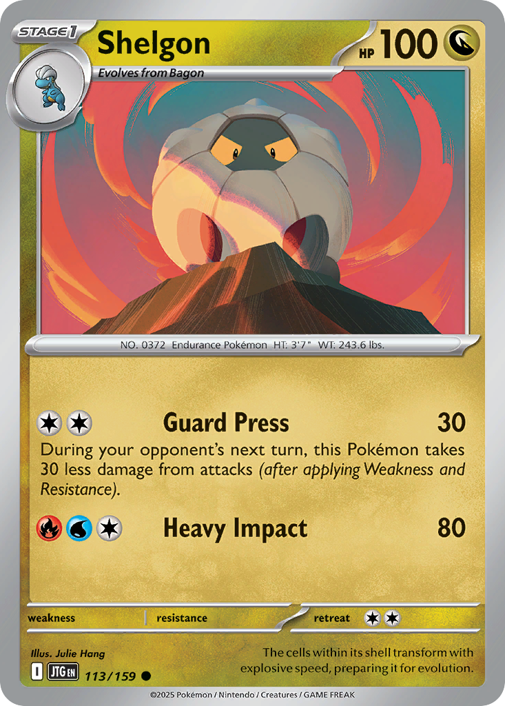 113/159 [JTG] Shelgon - Common
