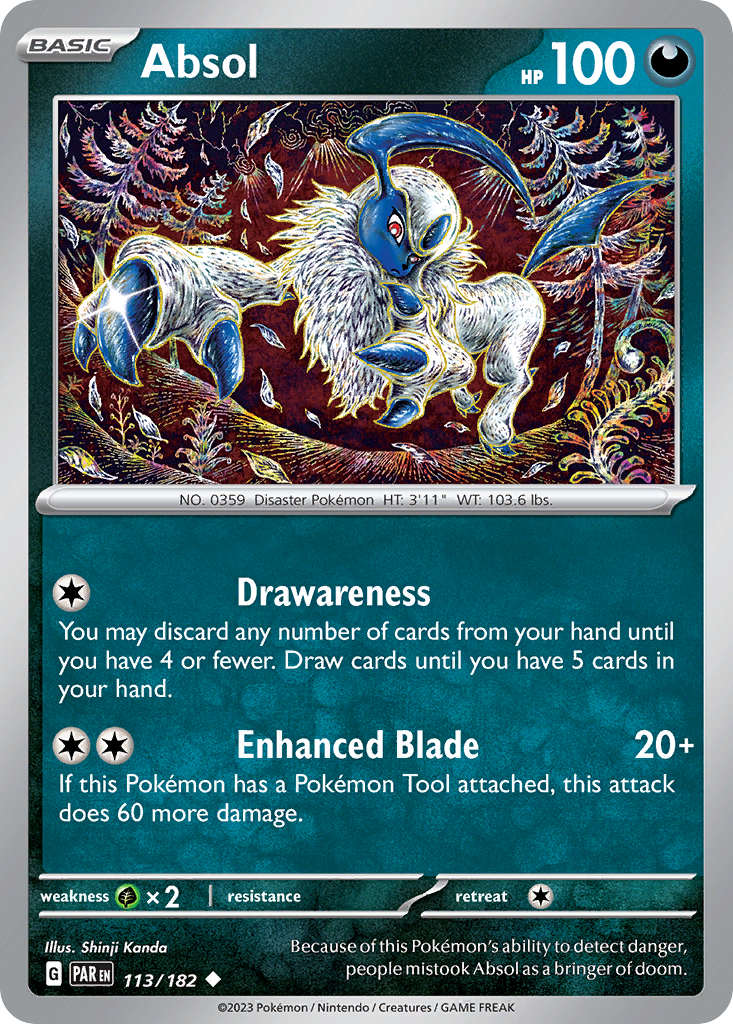 113/182 [SV4] Absol - Uncommon