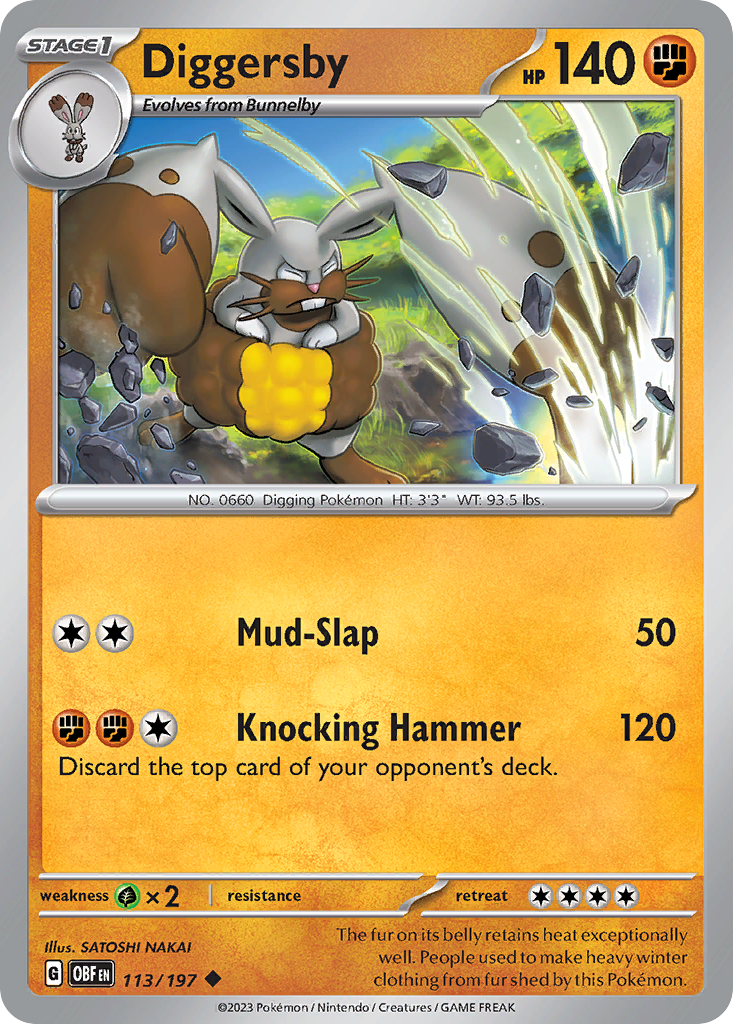 113/197 [SV3] Diggersby - Uncommon