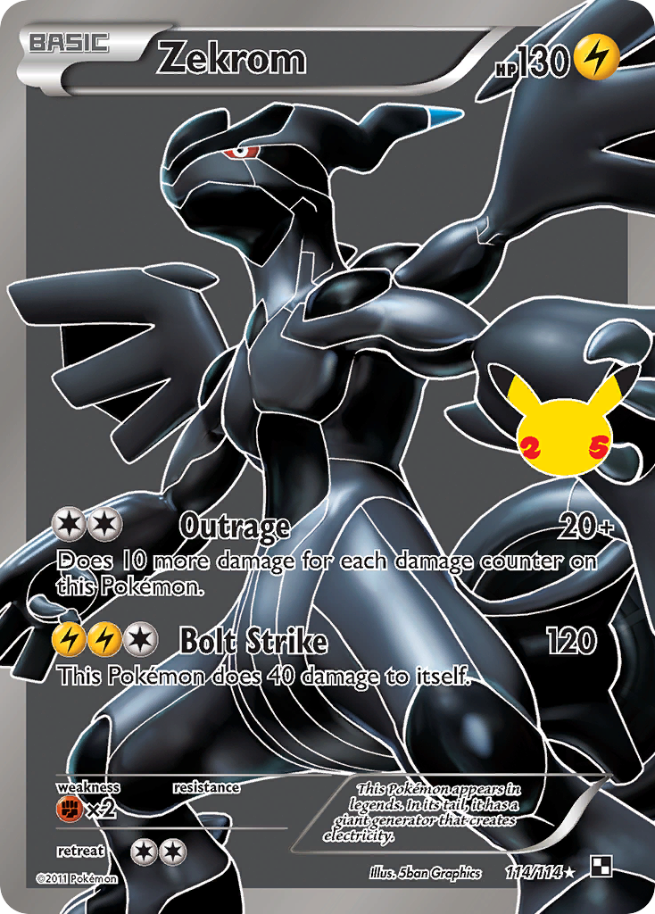114/25 [CEL] Zekrom - Classic Collection