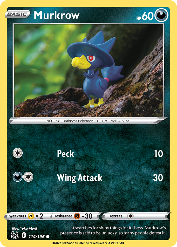 114/196 [LOR] Murkrow - Common