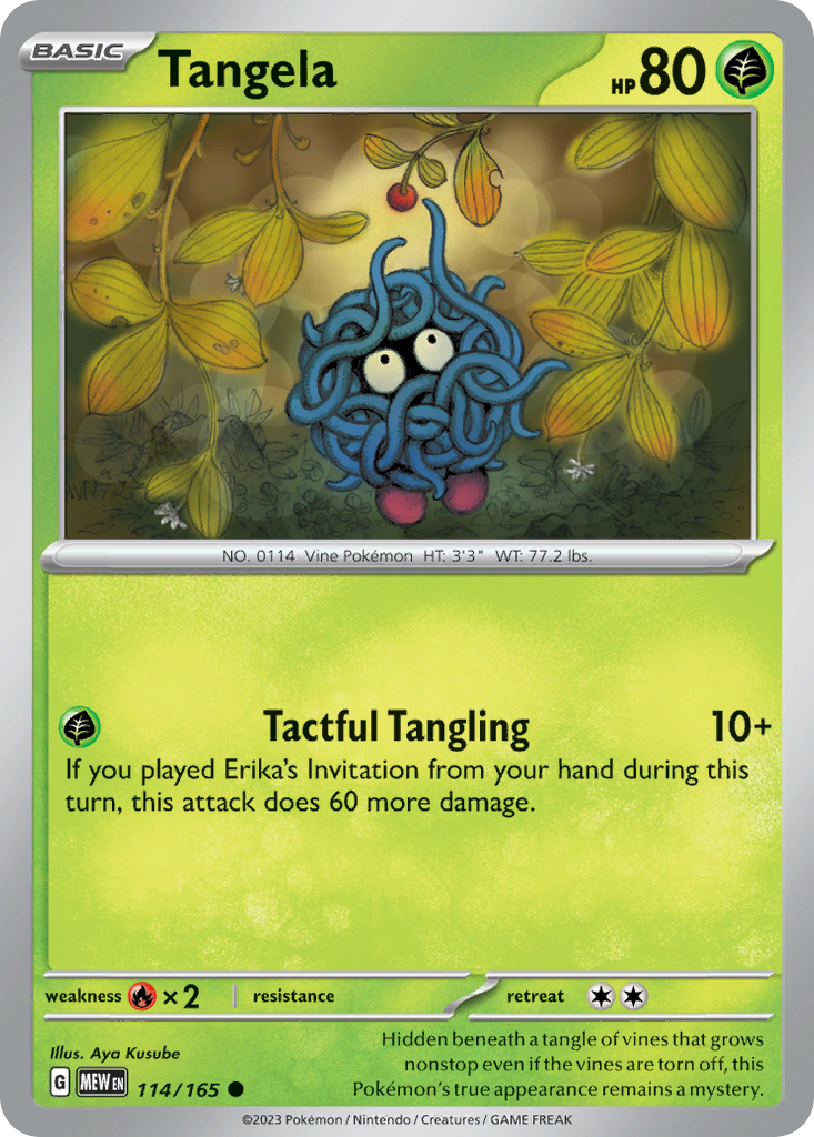 114/165 [SV3PT5] Tangela - Common