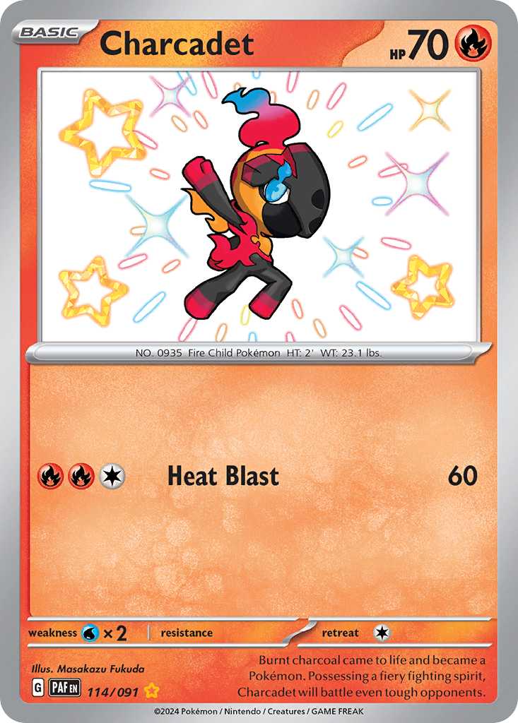 114/91 [SV4PT5] Charcadet - Shiny Rare