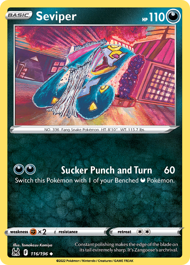 116/196 [LOR] Seviper - Uncommon