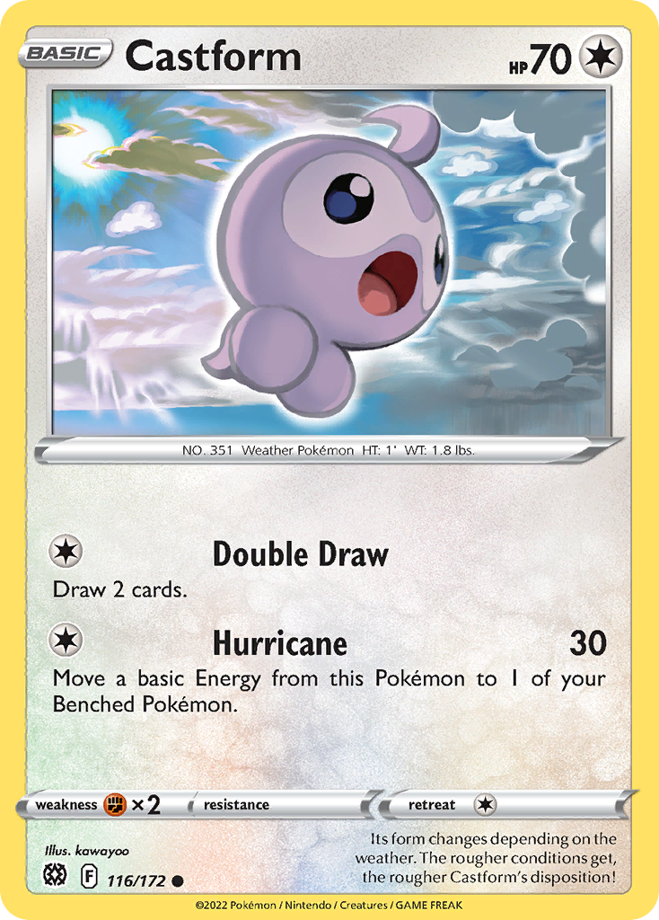 116/172 [BRS] Castform - Common