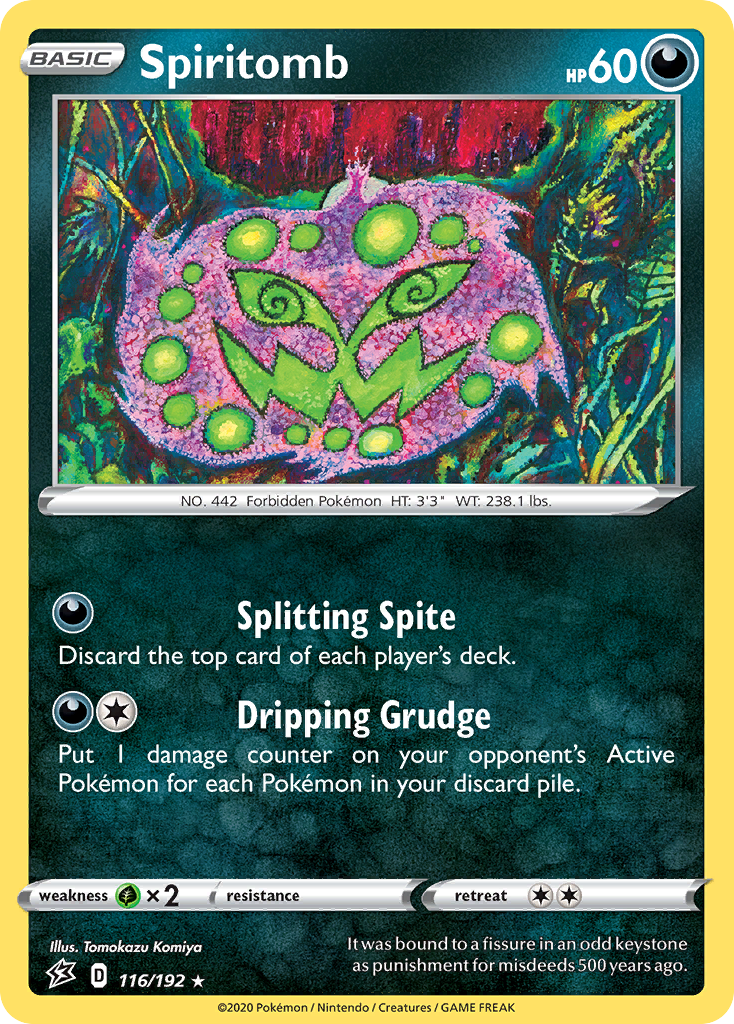 116/192 [RCL] Spiritomb - Rare
