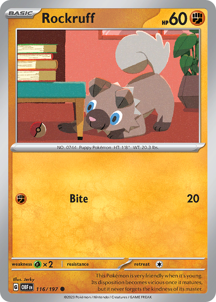 116/197 [SV3] Rockruff - Common