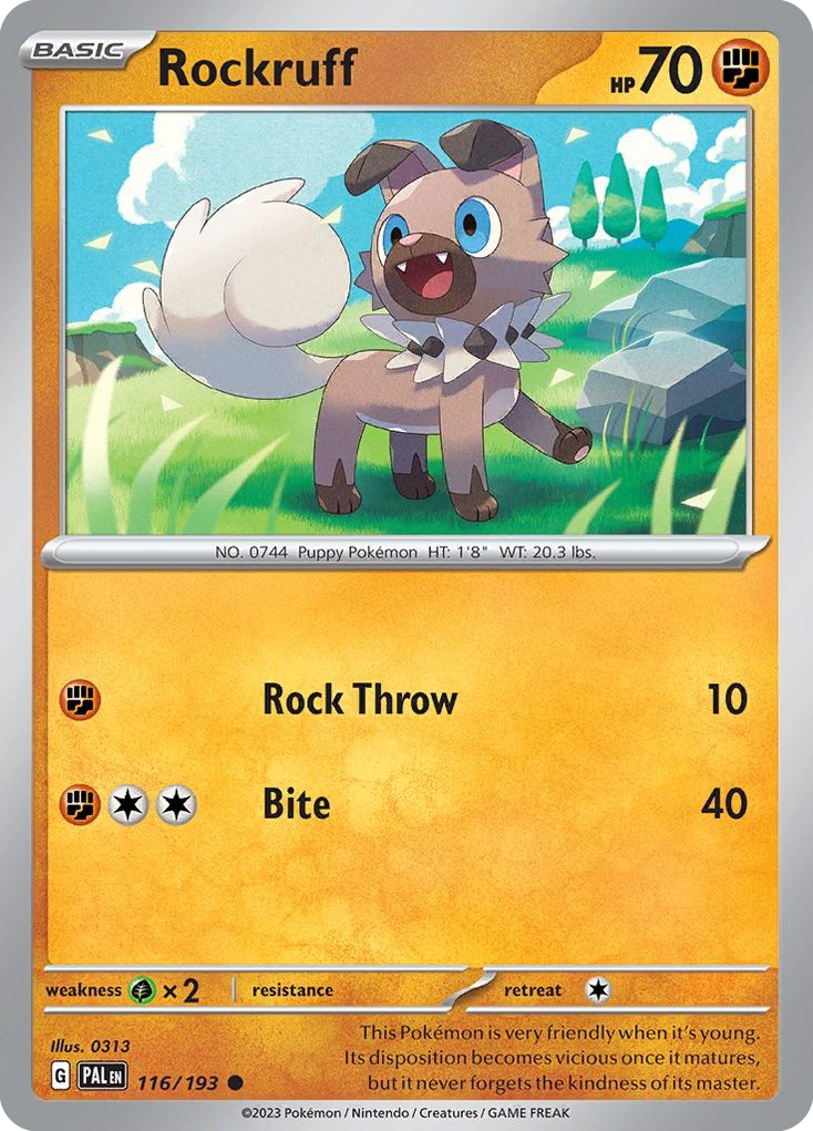 116/193 [SV2] Rockruff - Common